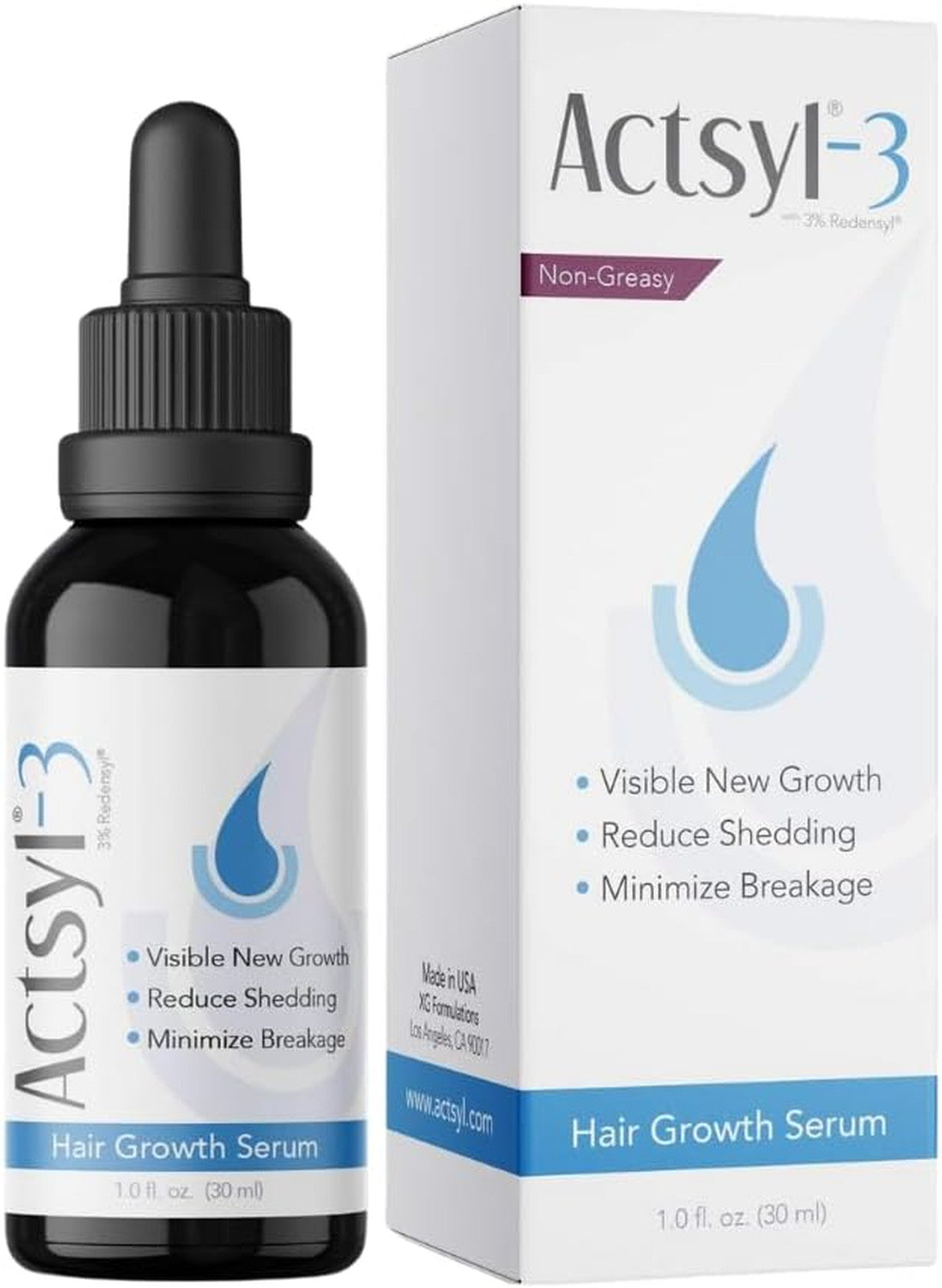 Hair Growth Serum with Redensyl for Thicker Fuller Stronger Reduce