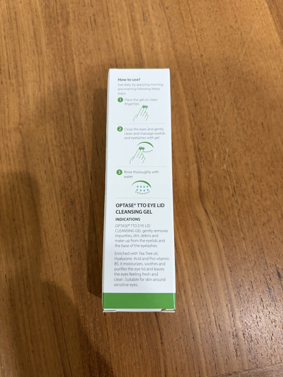 Tea Tree Oil Eyelid Cleansing Gel - Preservative-Free Daily Eyelid Cleaner