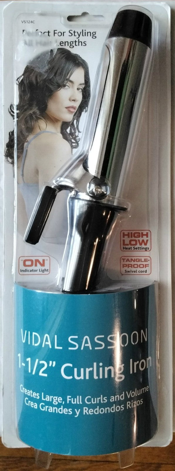 Vidal Sassoon 1.5 Inch Barrel Curling Iron - Factory Sealed, Free Shipping