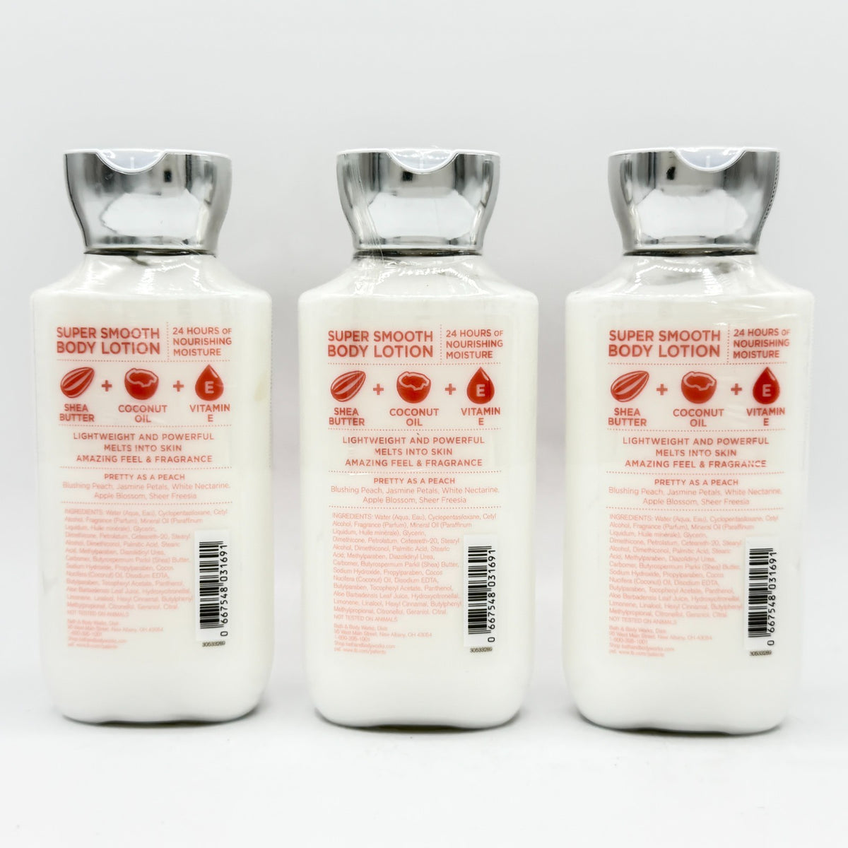 Pretty As A Peach Body Lotion 8oz - Pack of 3