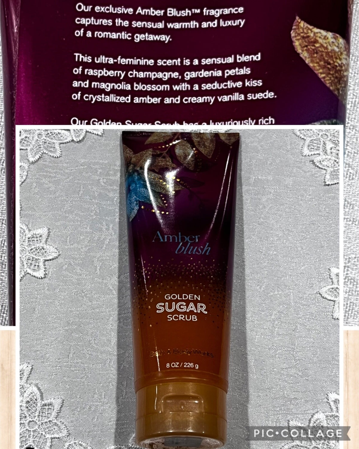 Bath & Body Works Creamy Scrub Exfoliating Glow Shea Vitamin E You