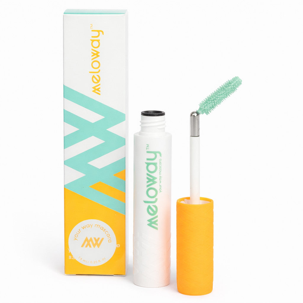 Meloway Your Way Mascara Mint Creme - Customizable Vegan Eye Makeup