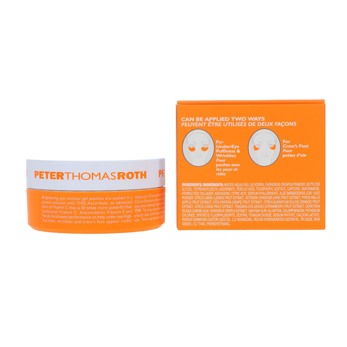Potent-C Eye Patches by Peter Thomas Roth Hydra-Gel 60 ct