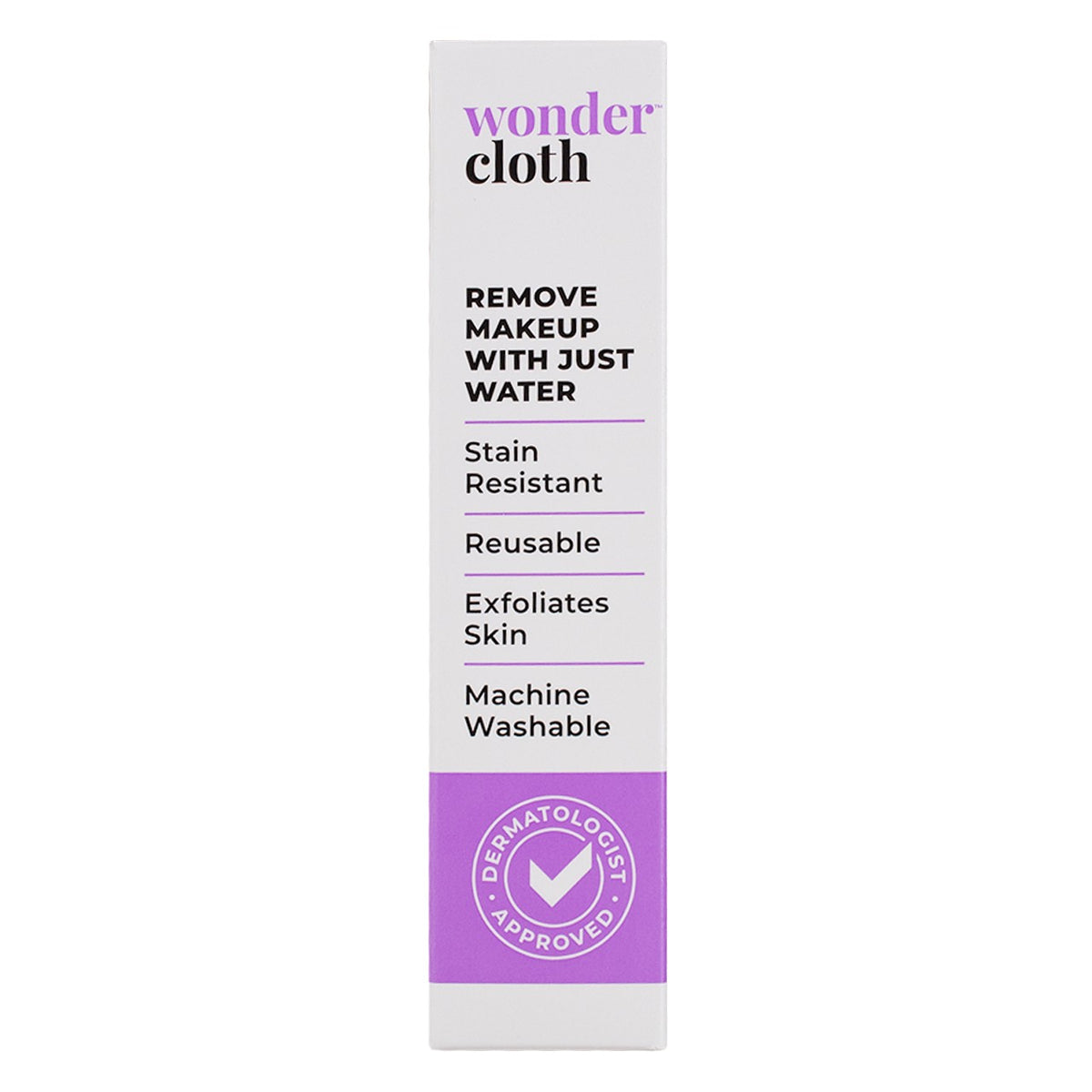 6 Pack Makeup Remover Cloths - Reusable Facial Cleansing Pads