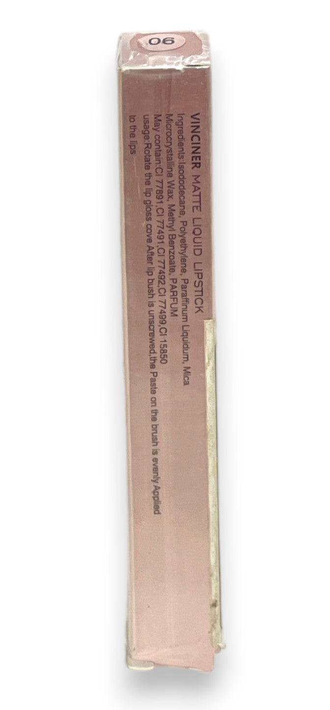 Matte Liquid Lipstick - 2.5ml Sealed Lip Makeup Shades Available