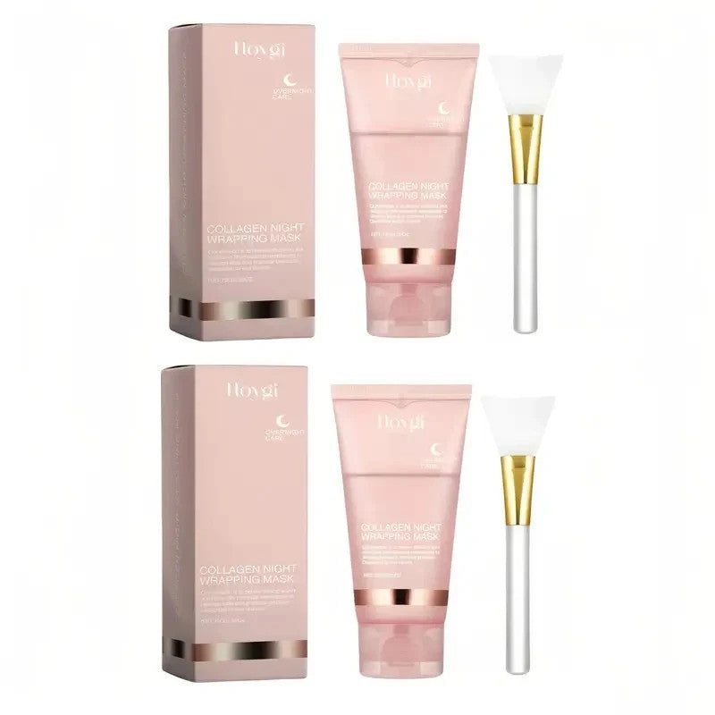 Collagen Night Wrapping Mask - Hydrating Peel Off (2 Pack)