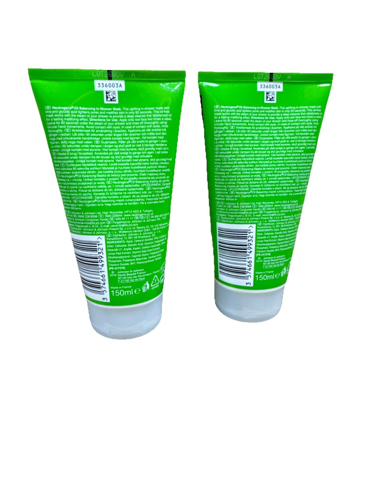 Oil Balancing Shower Gel with Lime & Aloe Vera - 2 Pack 5.07 Oz