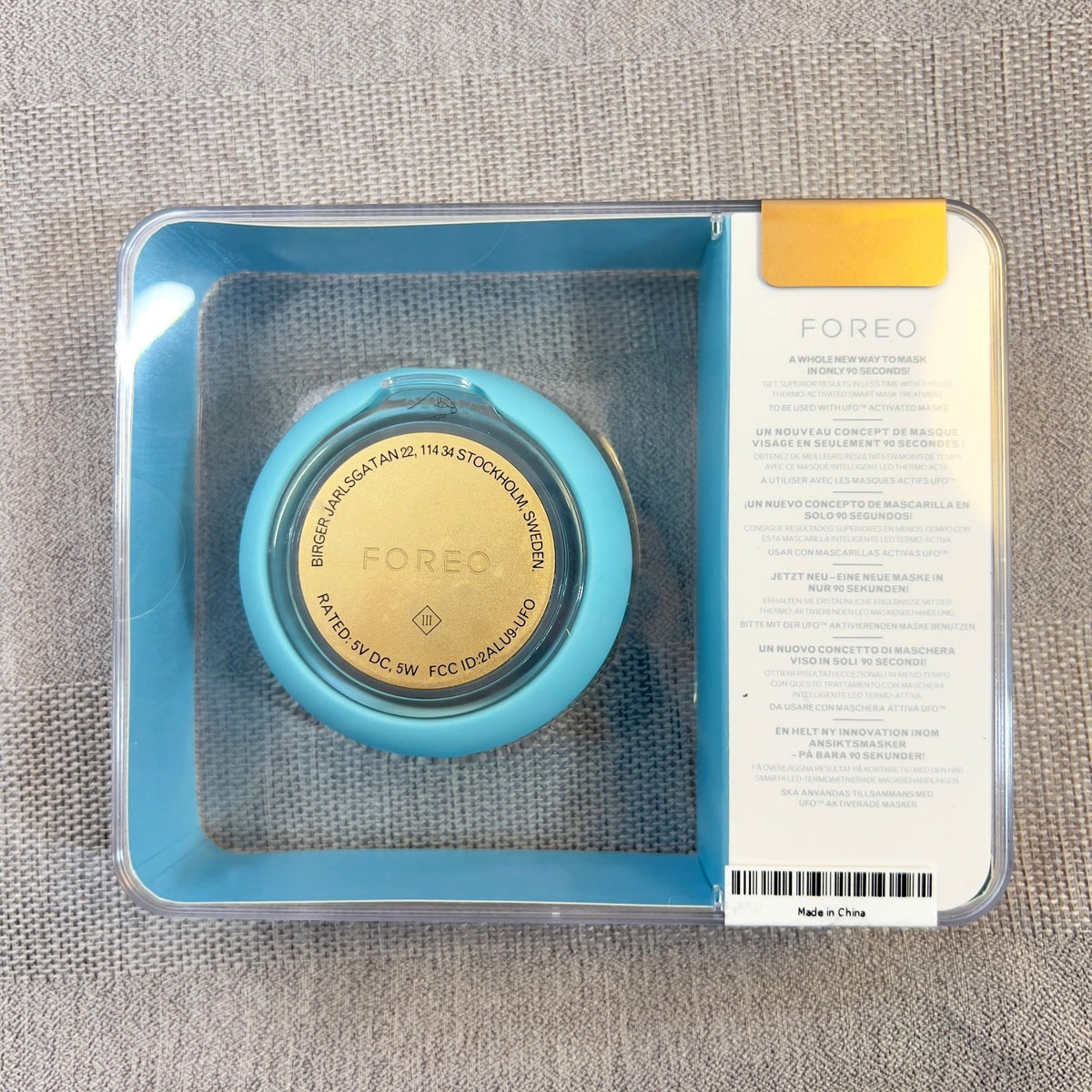 FOREO UFO LED Thermo Activated Smart Facial Mask Device