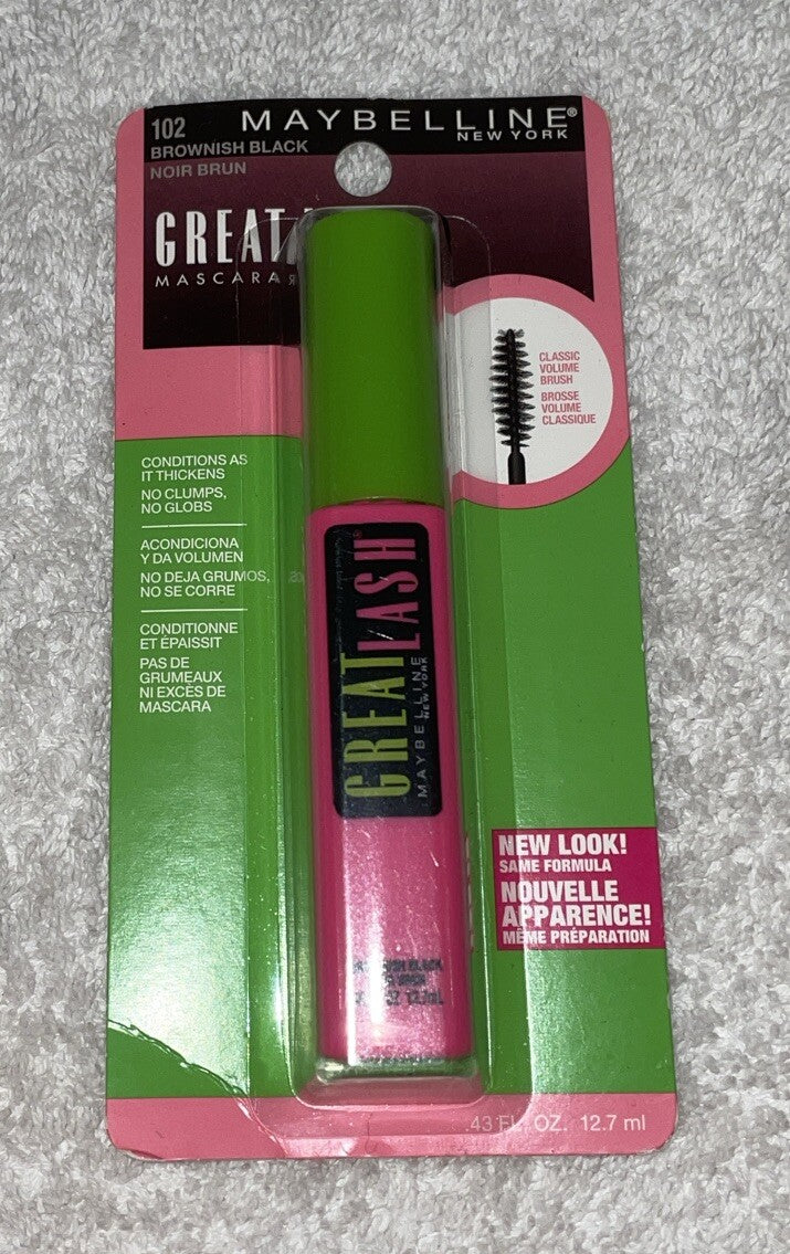 Maybelline Great Lash Washable Mascara - Brownish Black, 0.43 fl oz
