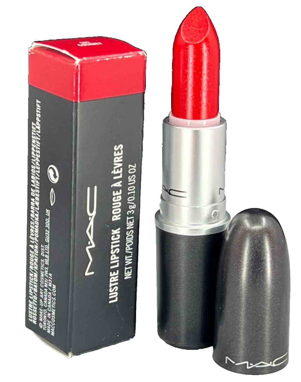 MAC Lustre Lipstick Cockney 0.10oz - Creamy Lip Color