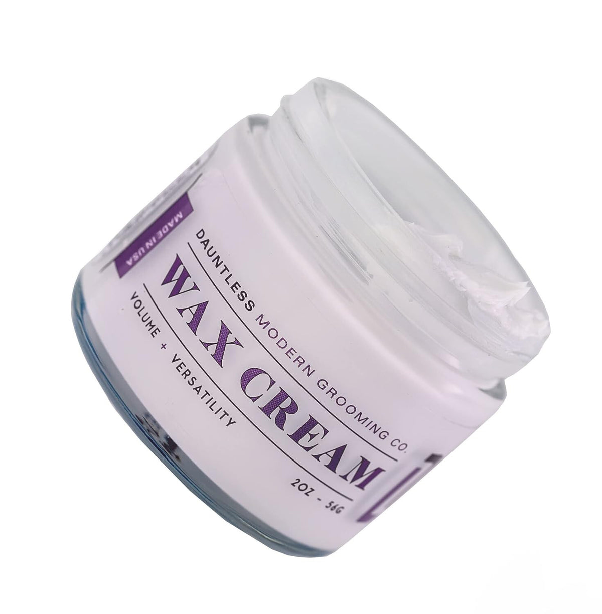 Medium-Firm Hair Wax Cream for Men & Women - Versatile Styling 2oz