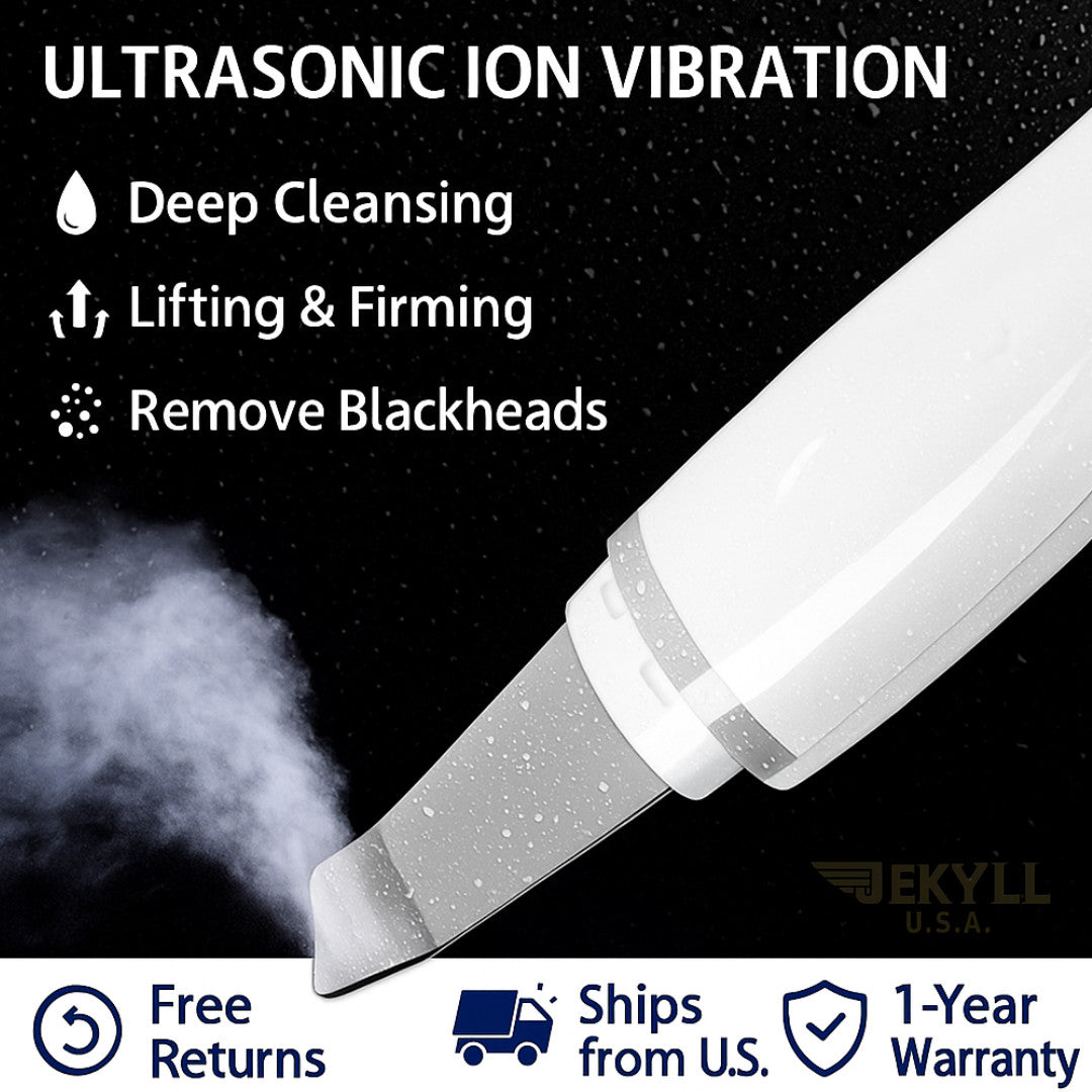 Ultrasonic Pore Cleaner for Blackhead Removal Facial Skin Scrubber