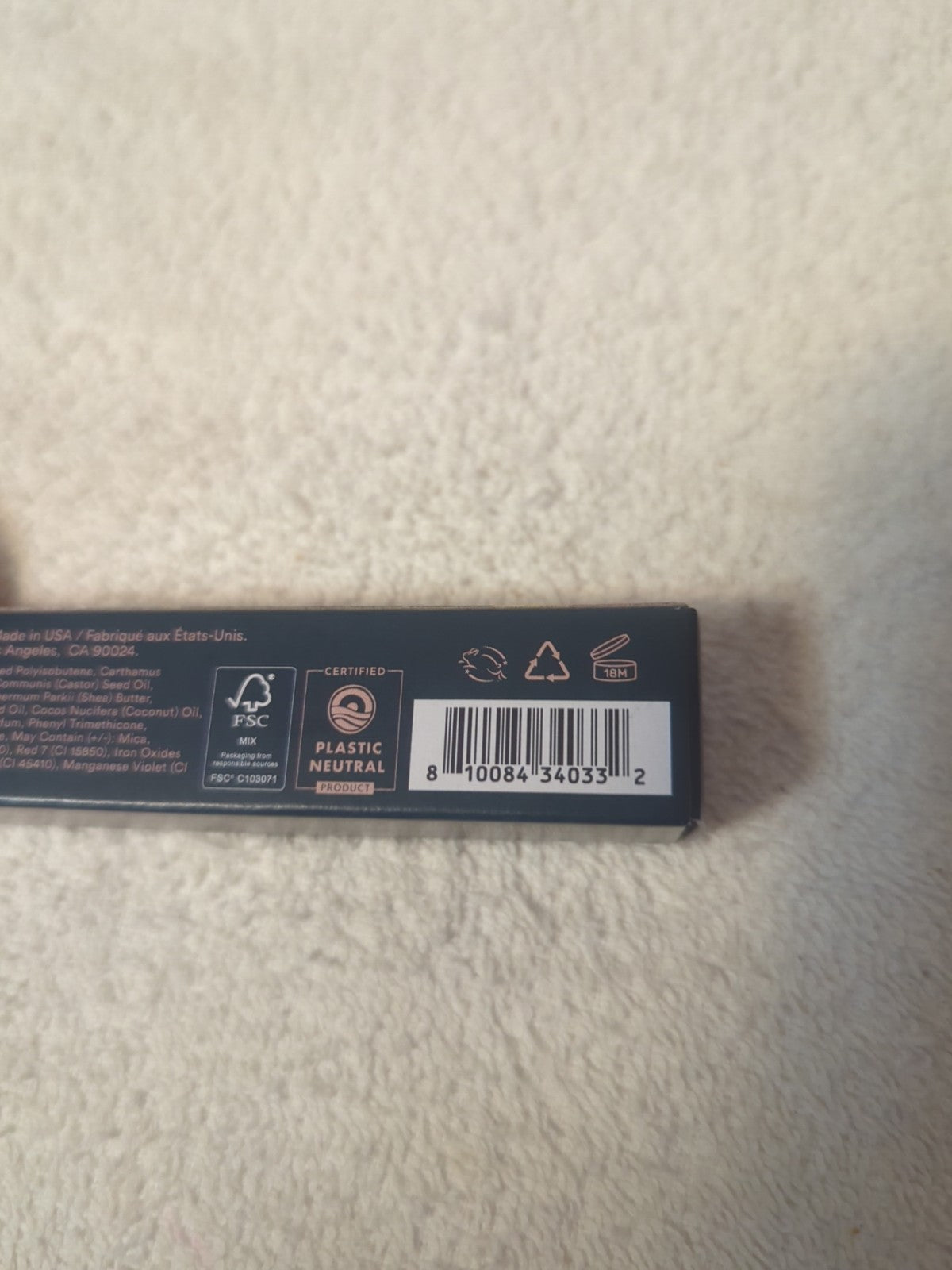 Lip Gloss Lacquer Carmen Full Size Lip Makeup Gloss - New in Box