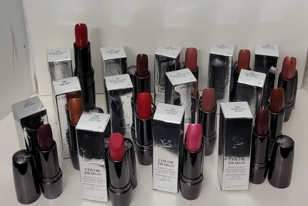Lancôme Color Design Lipstick - Smooth Hold Lip Color with Multiple Shades