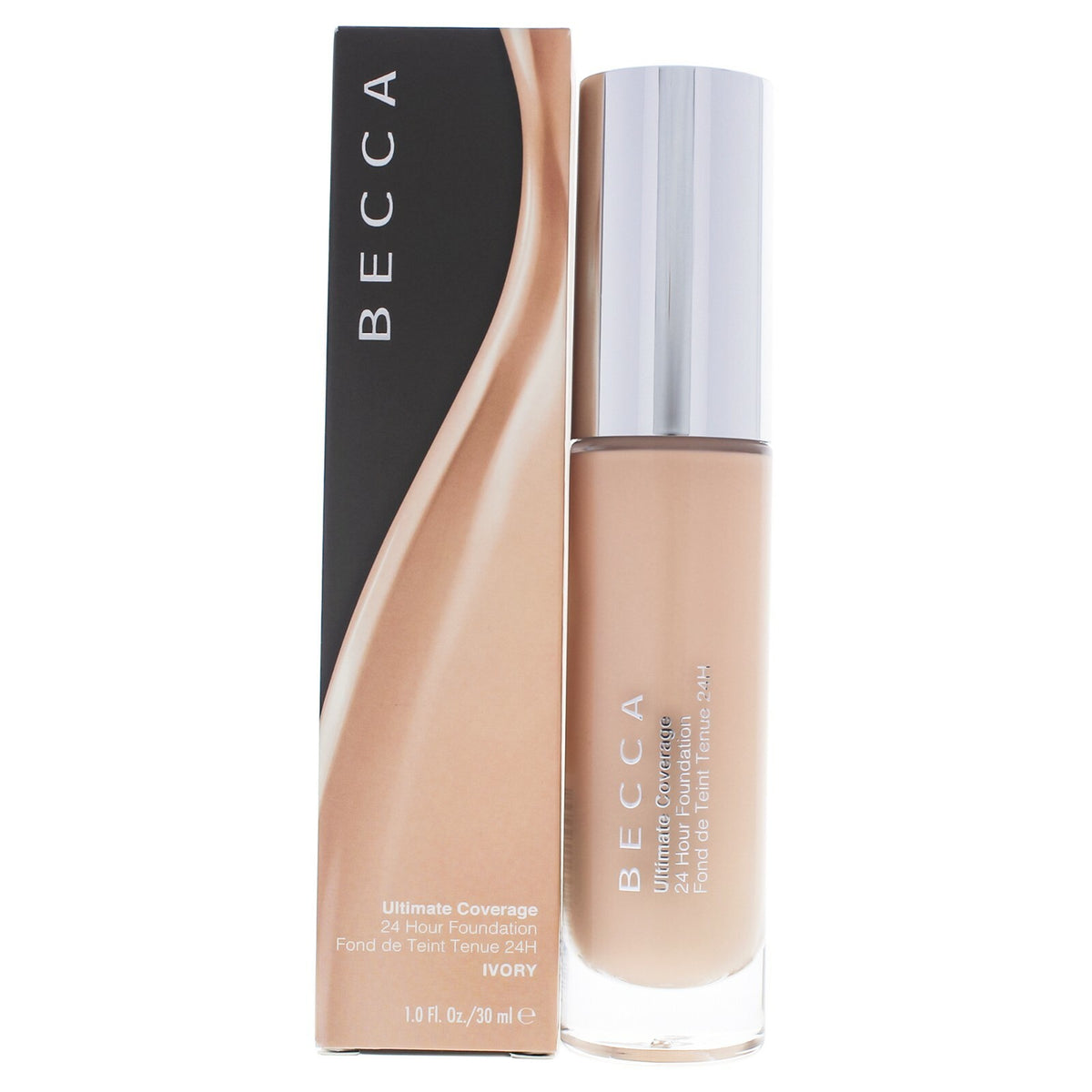 Liquid Foundation with Full Coverage - 24 Hour Wear, Multiple Shades