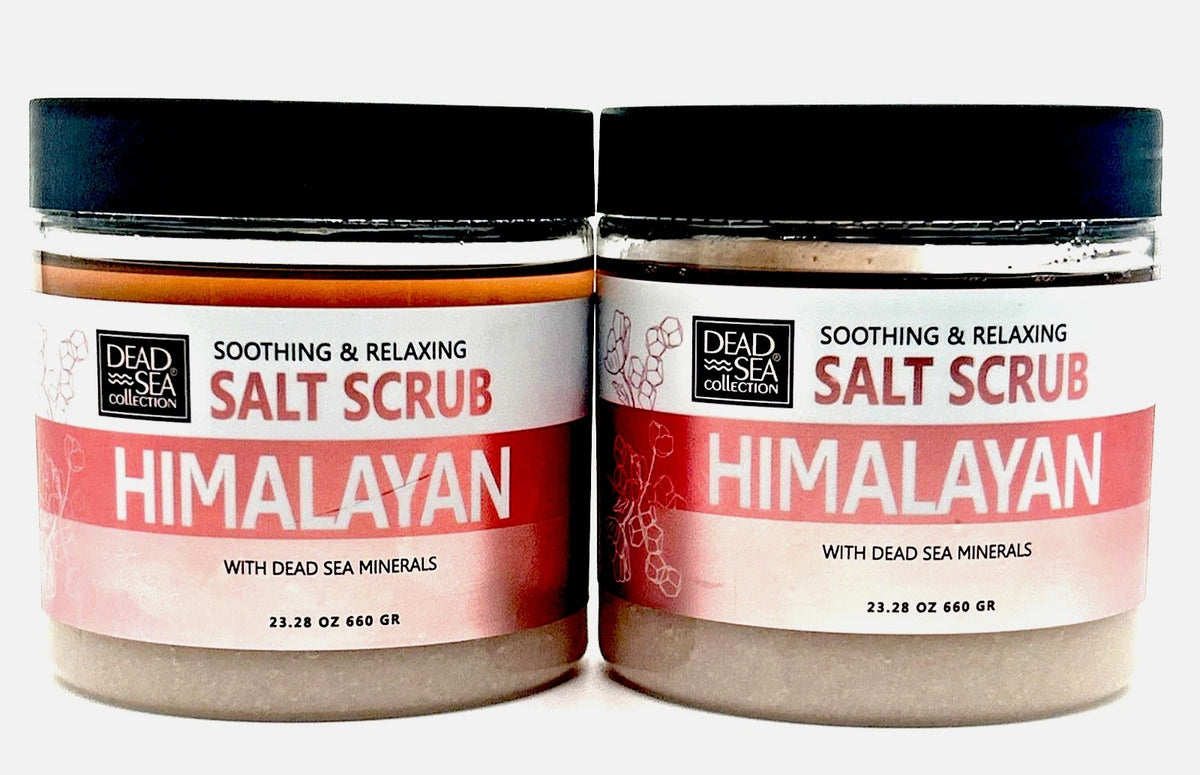 Dead Sea Collection Himalayan Exfoliating Mineral Salt Scrub, 2-Pack