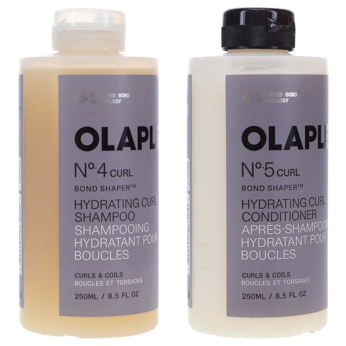 Hydrating Curl Shampoo & Conditioner Set for Curly Hair - Bond Care