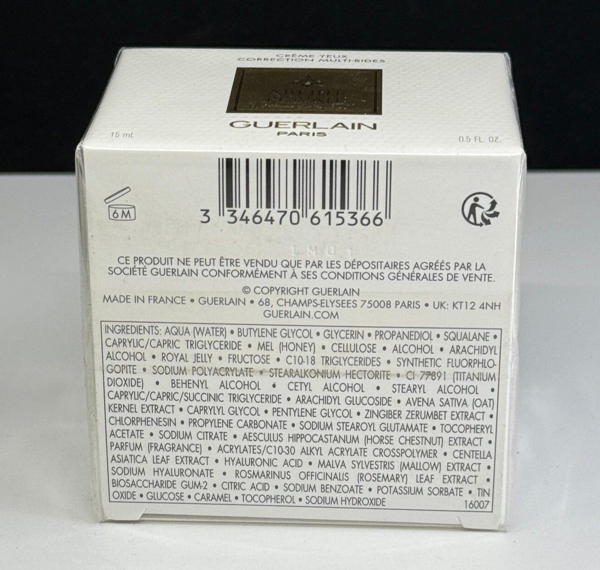 Guerlain Abeille Royale Eye Cream 0.5 fl oz - Anti-Aging Skincare