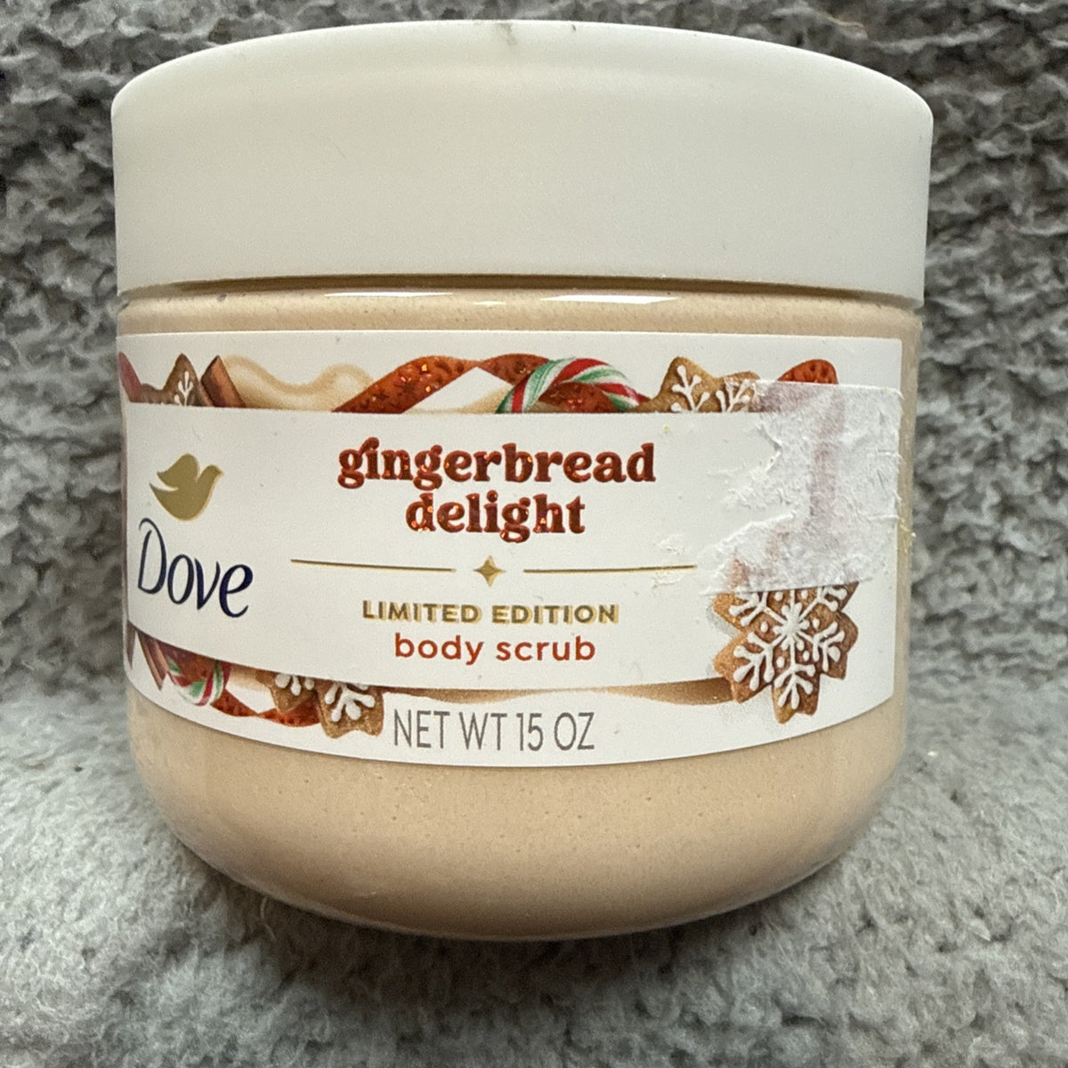 Dove Limited Edition Holiday Treat Body Scrub Gingerbread Delight