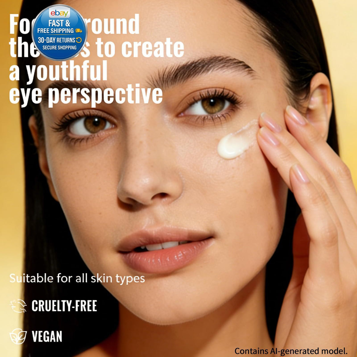 Anti-Aging Eye Cream for Dark Circles & Puffiness - 0.68 Fl Oz