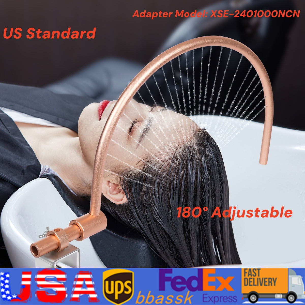 Head Spa Equipment Frame w/ Pump Water Circulation Accessories for