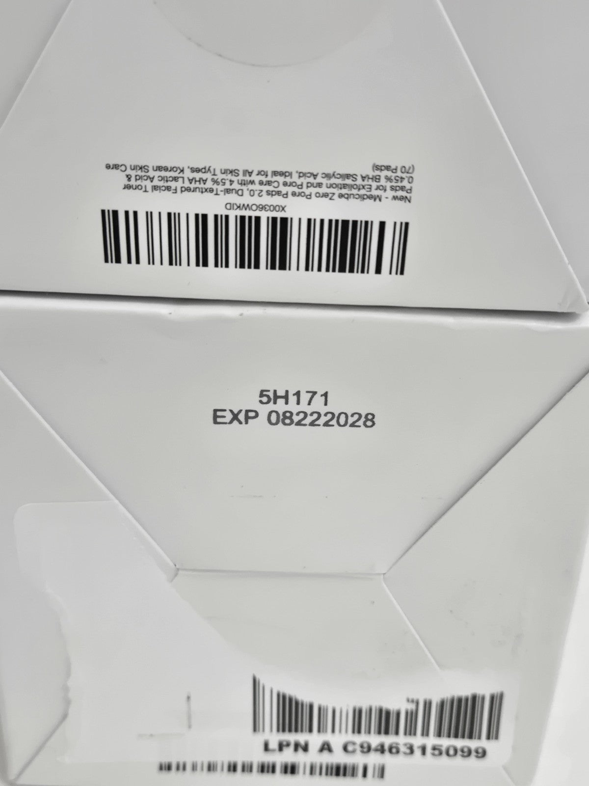 Zero Pore Pad 155g 70 pads x2 Anti-Aging Skin Care