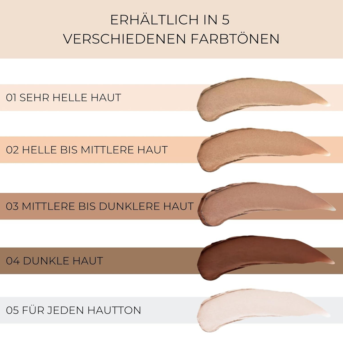 4-in-1 Makeup Mousse Primer Foundation Concealer & Powder for Flawless Skin