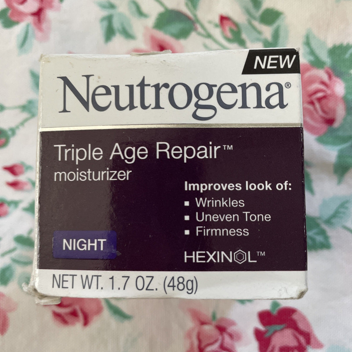 Neutrogena Triple Age Repair Night Face Moisturizer 1.7 oz - Anti-Aging Skincare