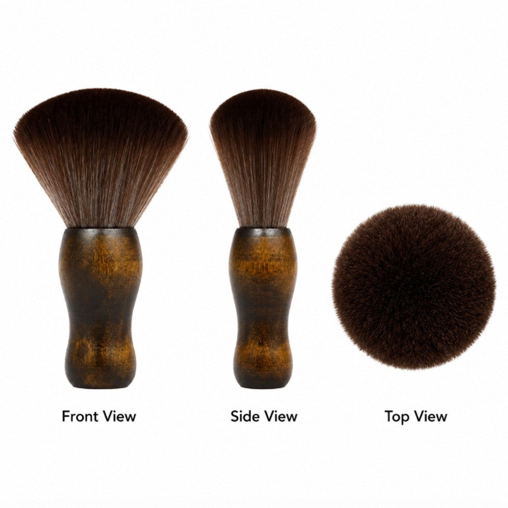 Neck Duster Brush for Haircut Cleanup and Grooming - Salon & Home Use