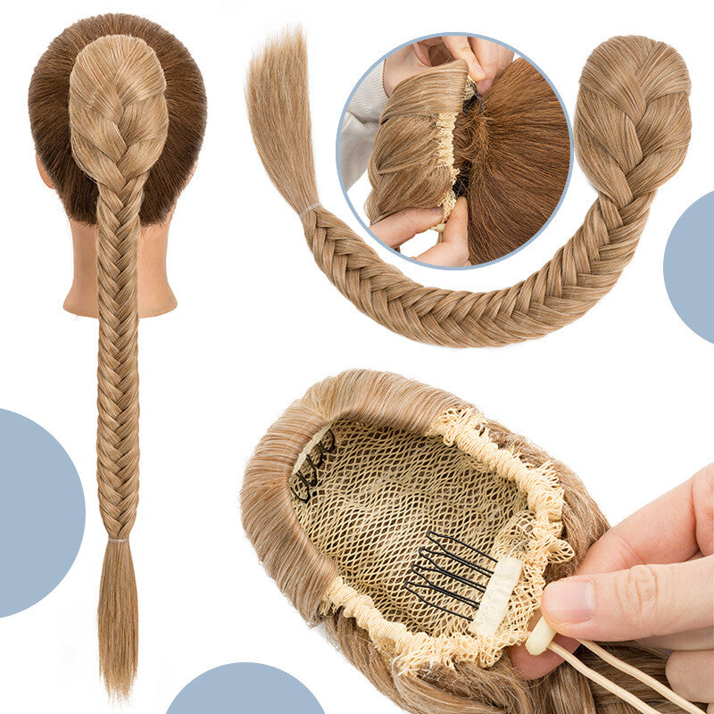 200g Thick Large Drawstring Ponytail Clip-In Hair Extension for Full Head