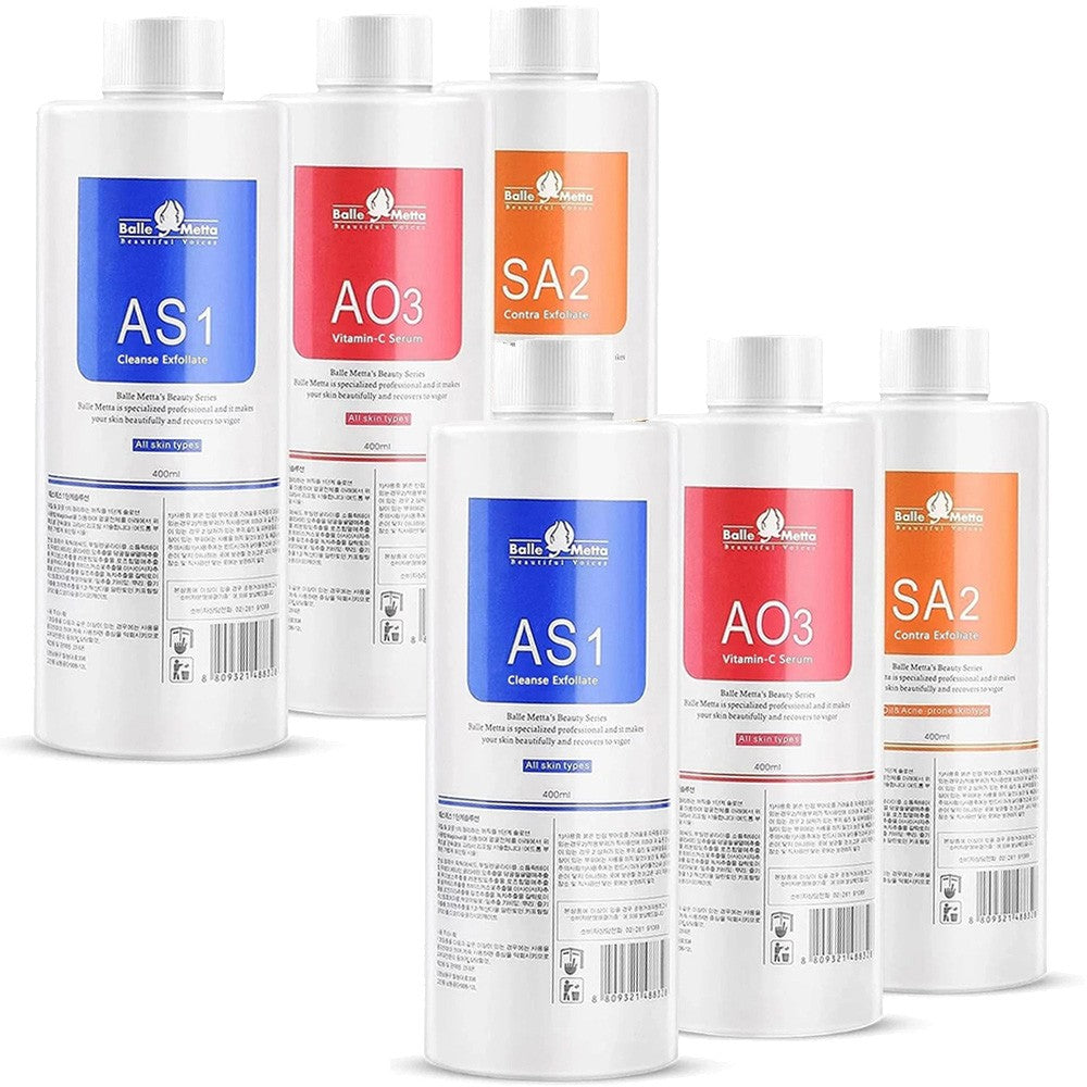 Hydro Peeling Solution for Dermabrasion Facial Machines - 3/6 pcs