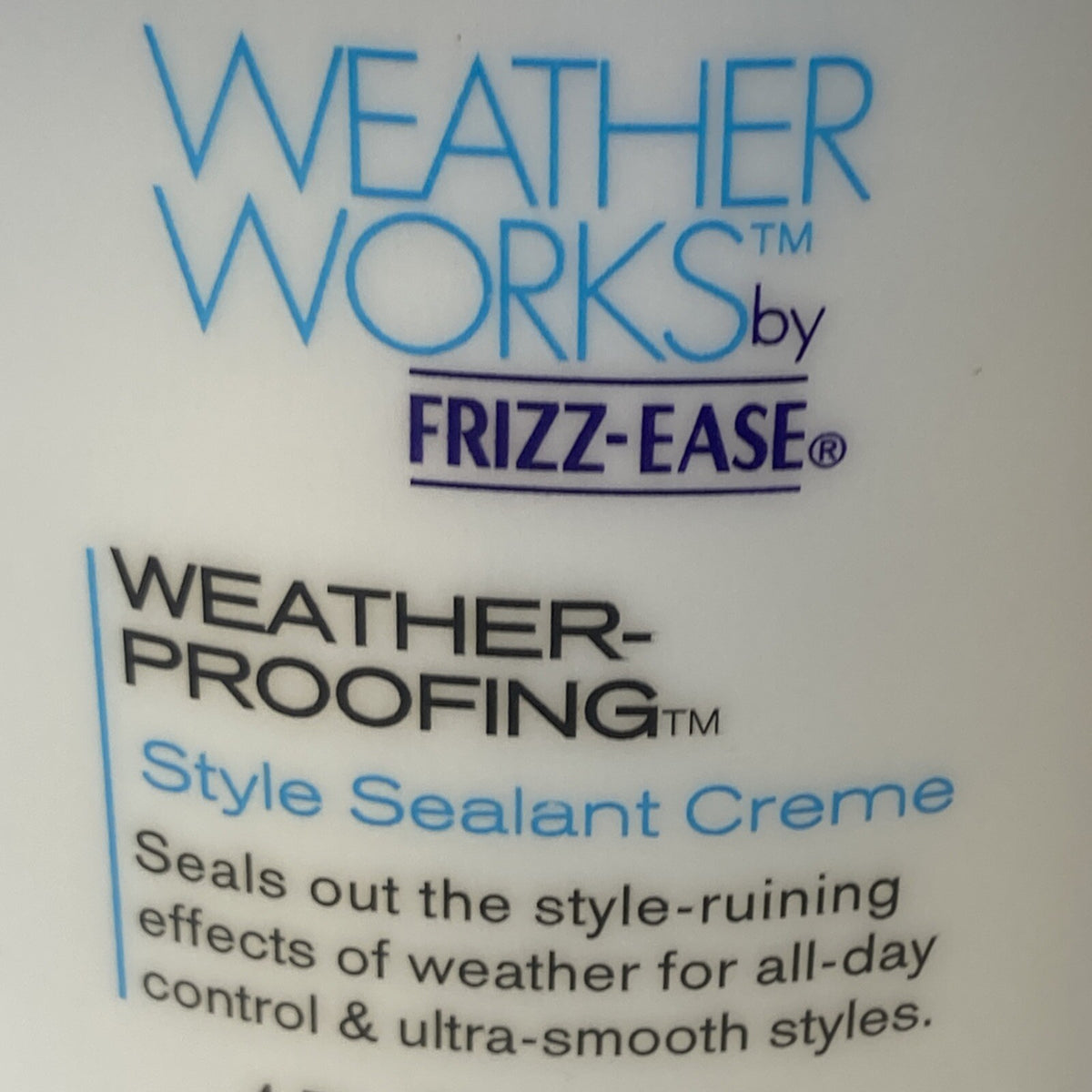 John Frieda Weather Works Style Sealant Cream - Frizz Control, 4 Ounces