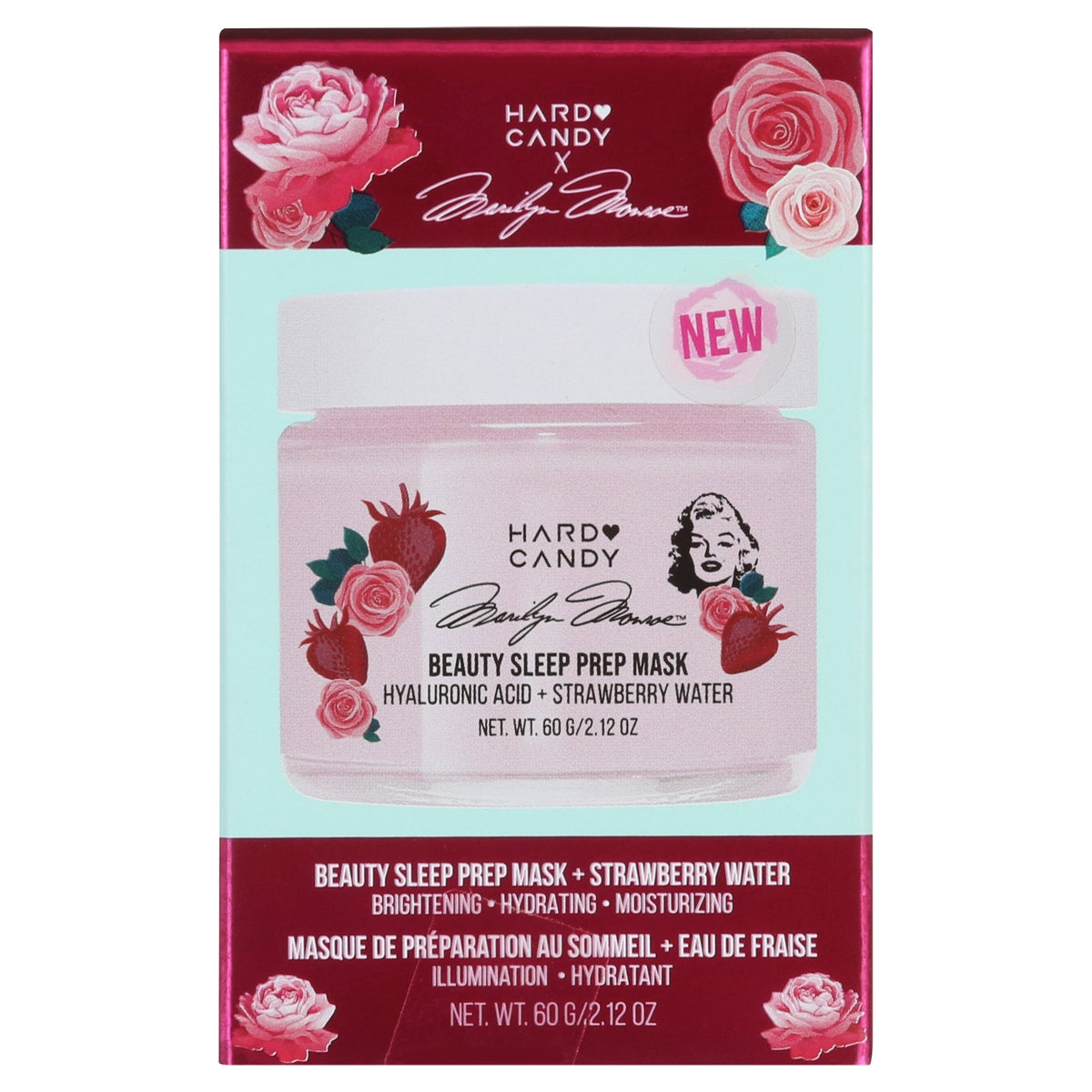 Beauty Sleep Prep Mask - Strawberry Water, 2.12 oz