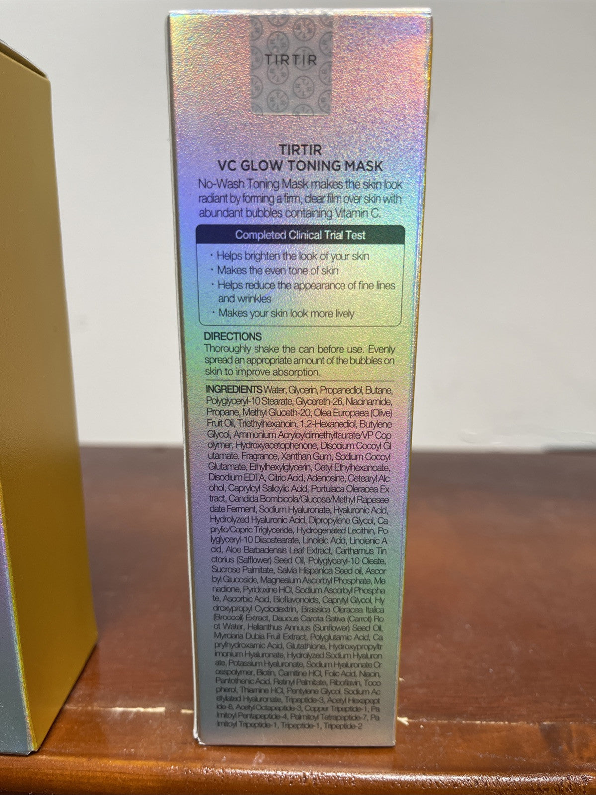 TirTir VC Glow Toning Mask 2.7 oz - Brightening & Lifting