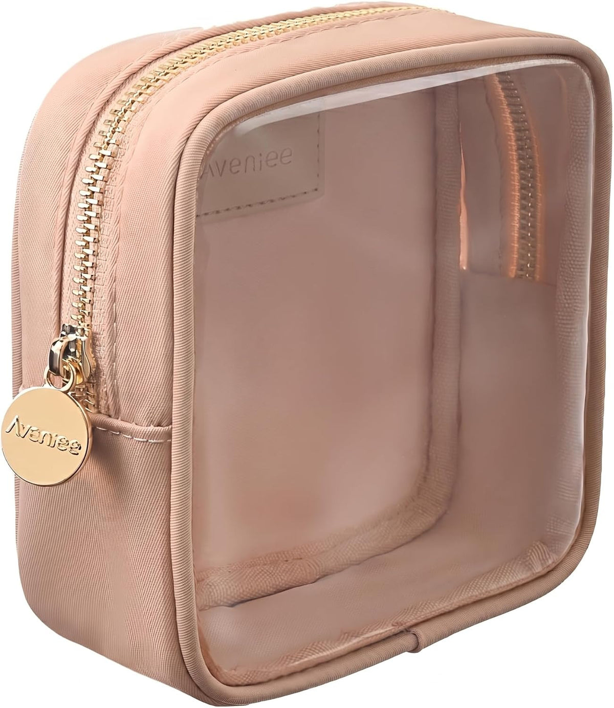Small Waterproof Clear Makeup Bag for Travel and Purse Organizer