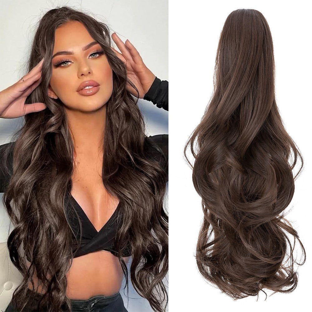 Long 30-Inch Clip-In Hair Extensions - Natural Look & Volume, Multiple Variants