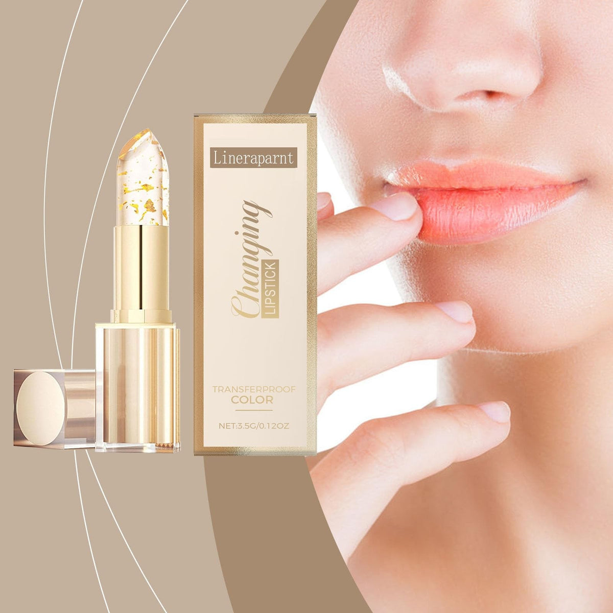 Color Changing Lipstick with Transfer Proof & Hydrating Formula - 1 Fl Oz