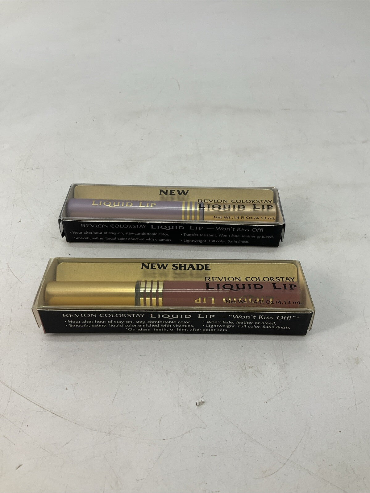 Revlon Colorstay Liquid Lipstick Set - 2 Shades Nickel & Cranberry Mist 0.14oz