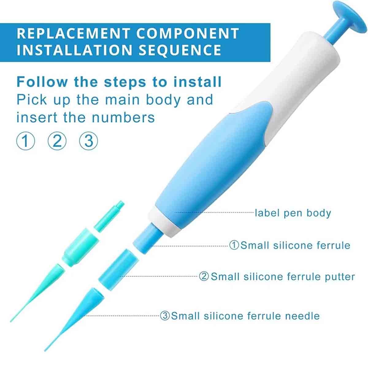 Skin Tag Remover Pen Kit with Bands for Face & Neck - Painless & Safe