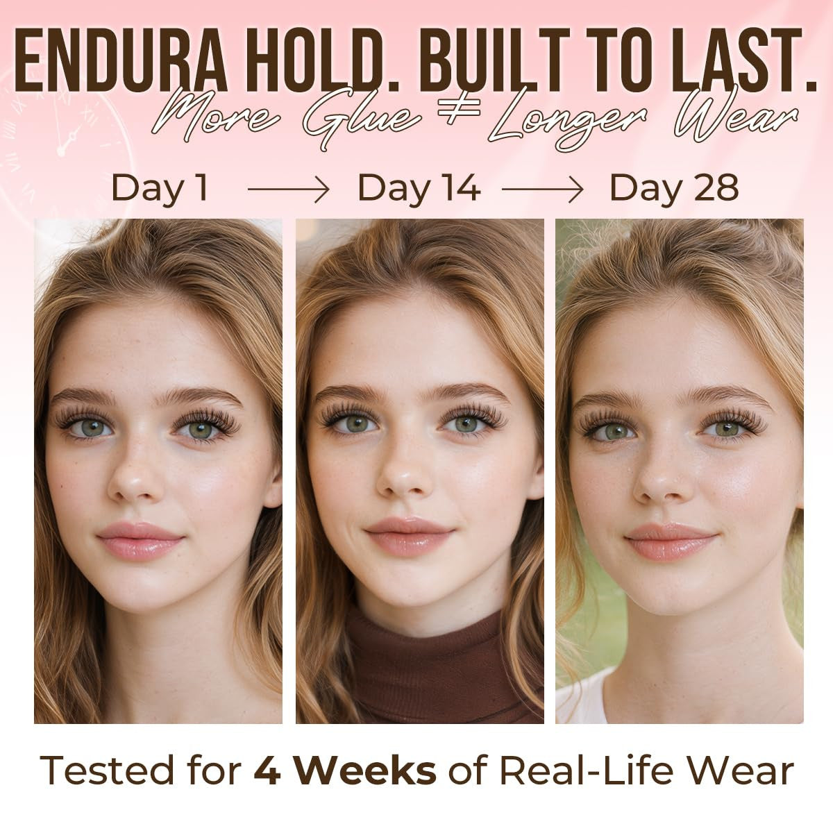 Waterproof Lash Cluster Glue - Strong Hold, Long-Lasting 4 Weeks, Fast Drying