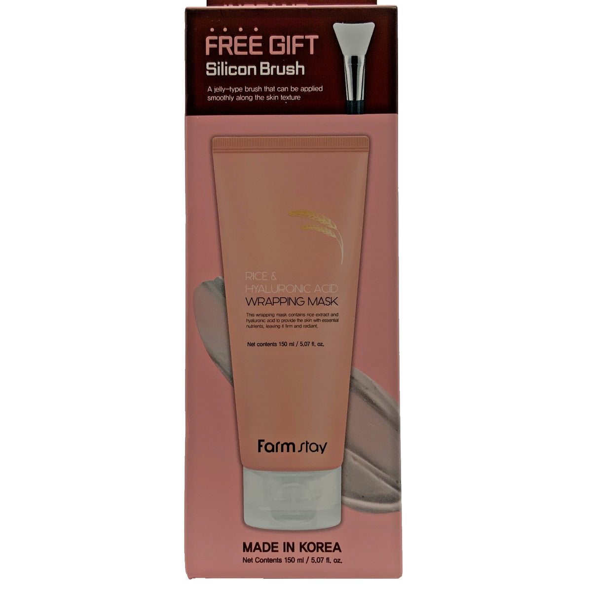 Rice & Hyaluronic Acid Wrapping Mask – 5.07 fl.oz