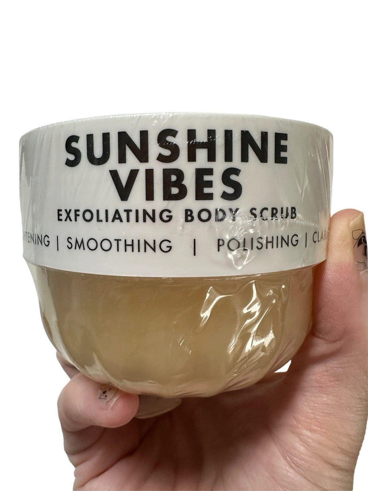 Truly Sunshine Vibes Exfoliating Body Scrub Orange Frangipani Amber