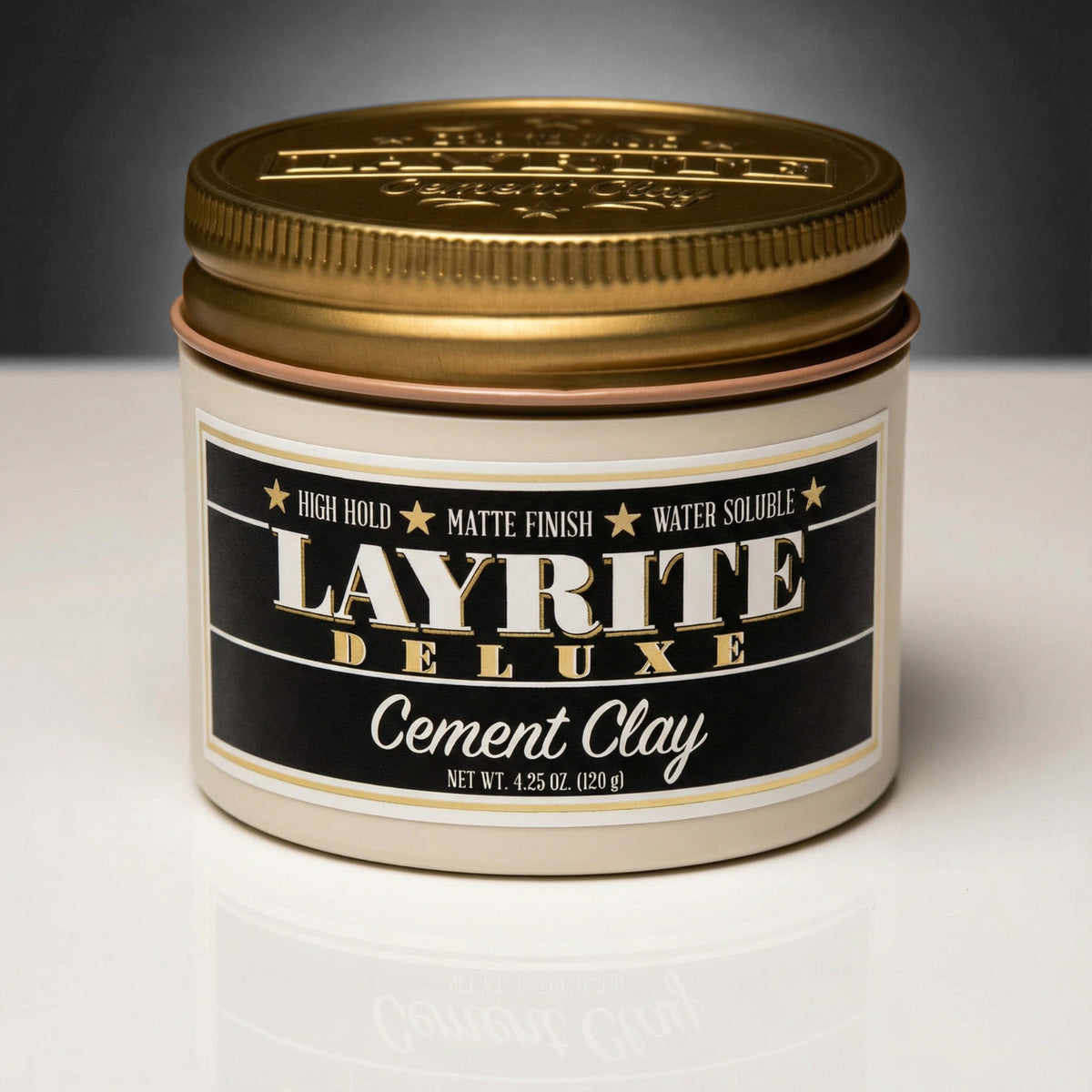Strong Hold Matte Hair Styling Clay - Water-Based Texturizer for Men