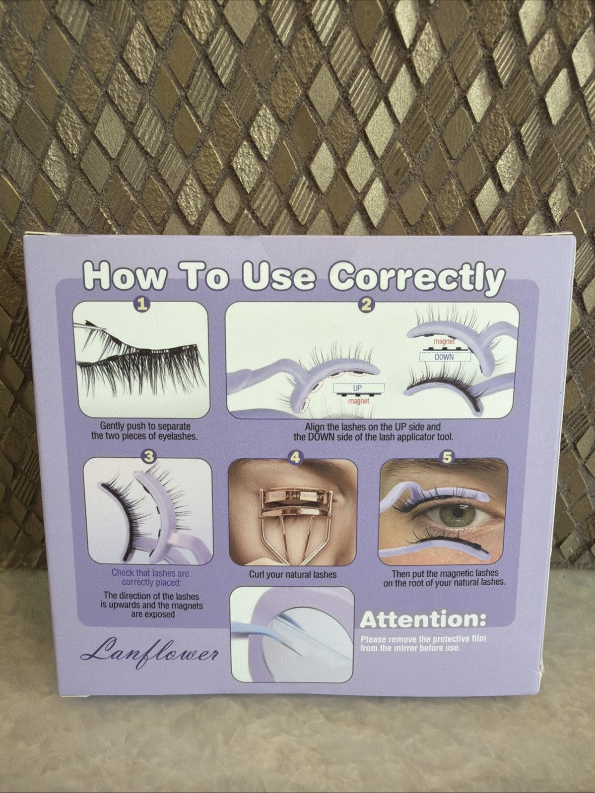 Magnetic Eyelashes with Magnetic Lash Extensions - Reusable False Eyelash Set
