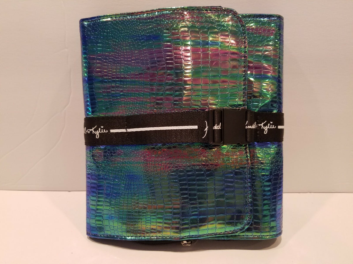 Blue Iridescent Hanging Beauty Case - Kendall & Kylie NWT