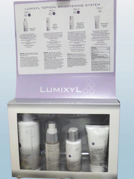 Lumixyl Topical Brightening System 4-Piece Skin Care Set