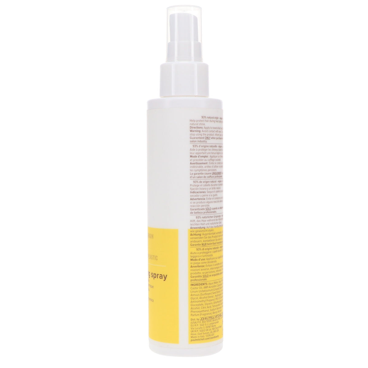 Paul Mitchell Clean Beauty Heat Styling Spray 5.1 oz - Heat Protectant & Shine