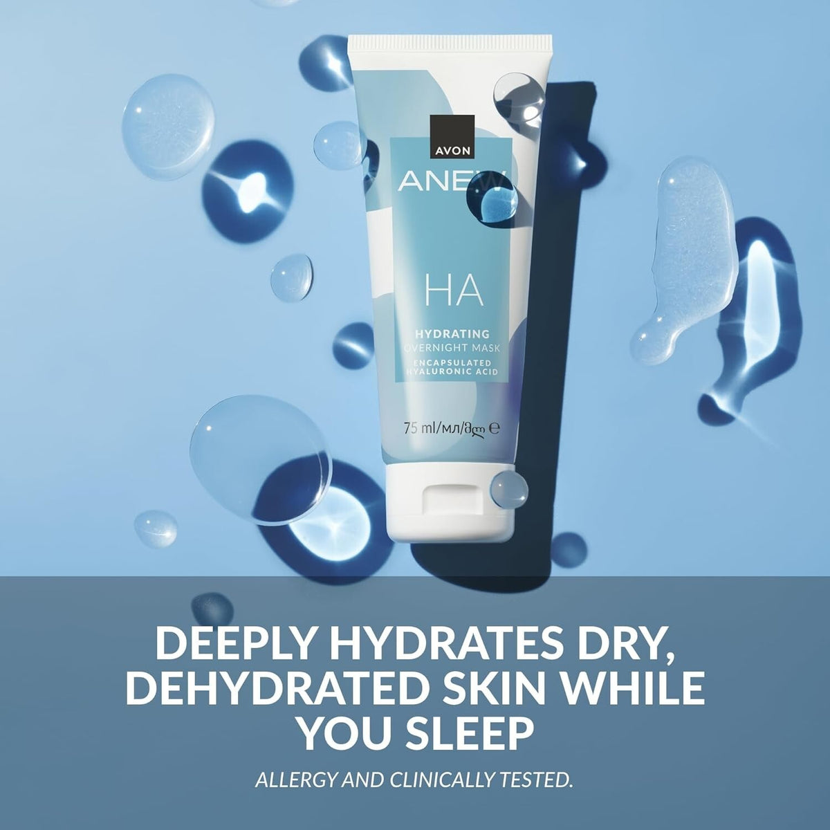 Anew Hyaluronic Acid Hydrating Overnight Mask 75ml