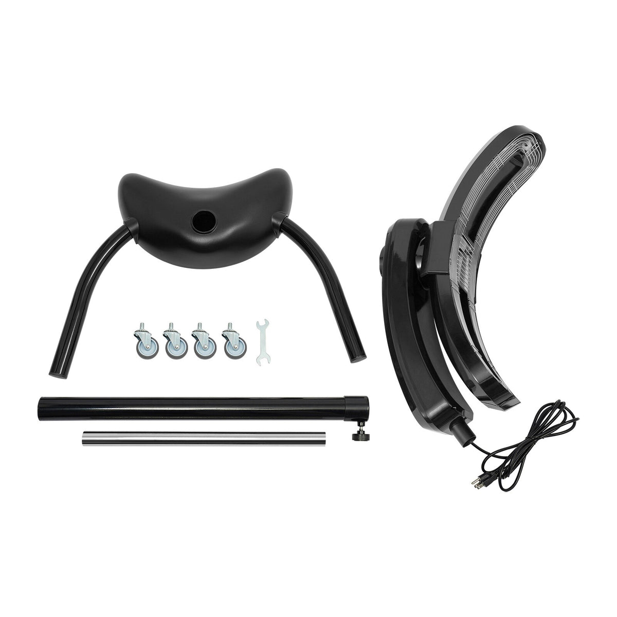 Rotating Hair Color Processor Heater Stand with Adjustable Heat and Remote Control