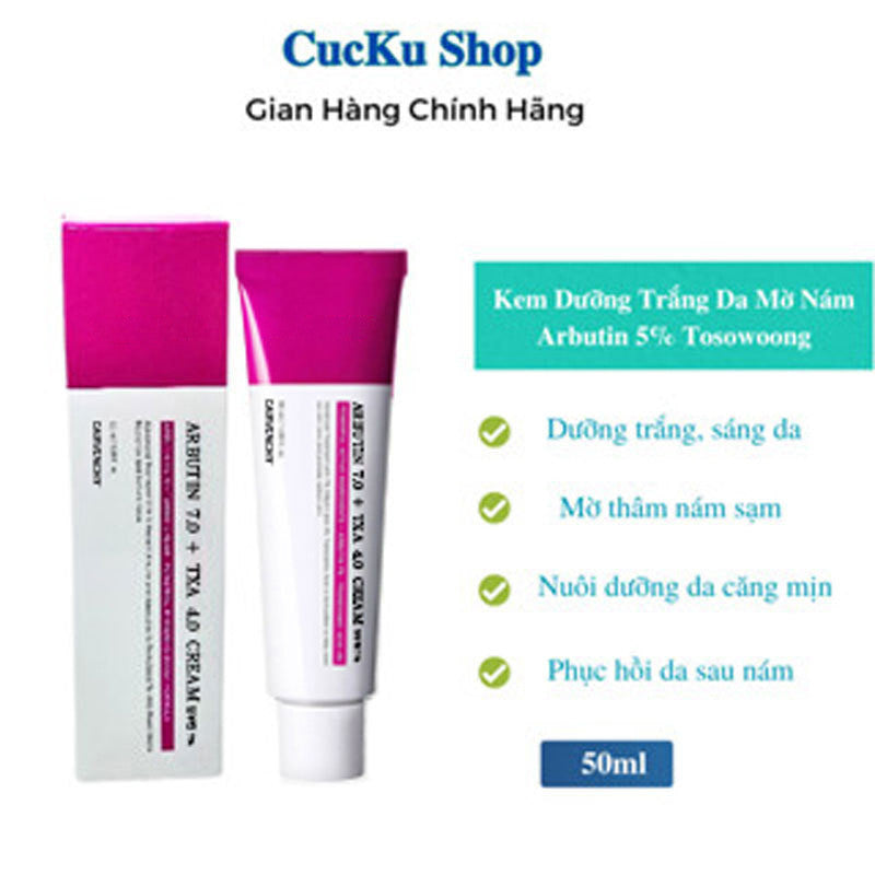 Arbutin 7% & Tranexamic Acid Brightening Cream Duo - 50ml